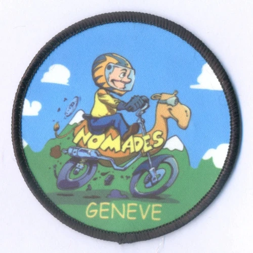 Colorful Custom Printed Patch Logo Dye Sublimation Patches