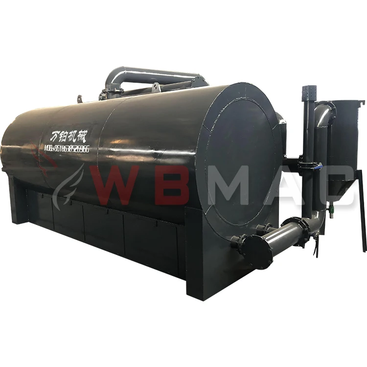 Hot sale sawdust charcoal stick carbonization furnace  Horizontal Airflow Hard Wood Carbonization Furnace