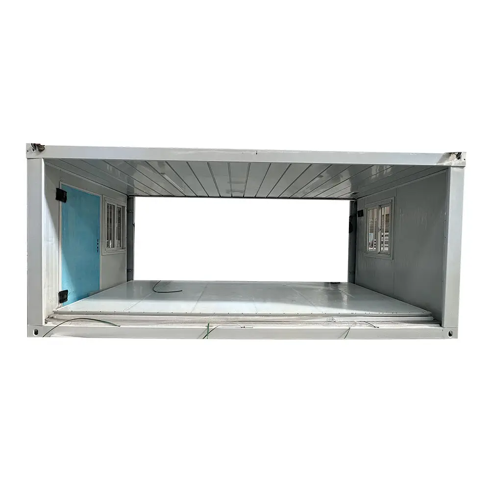 mobile folding house prefab homes, Refugee housing,  20ft Simple board quick assembly container house