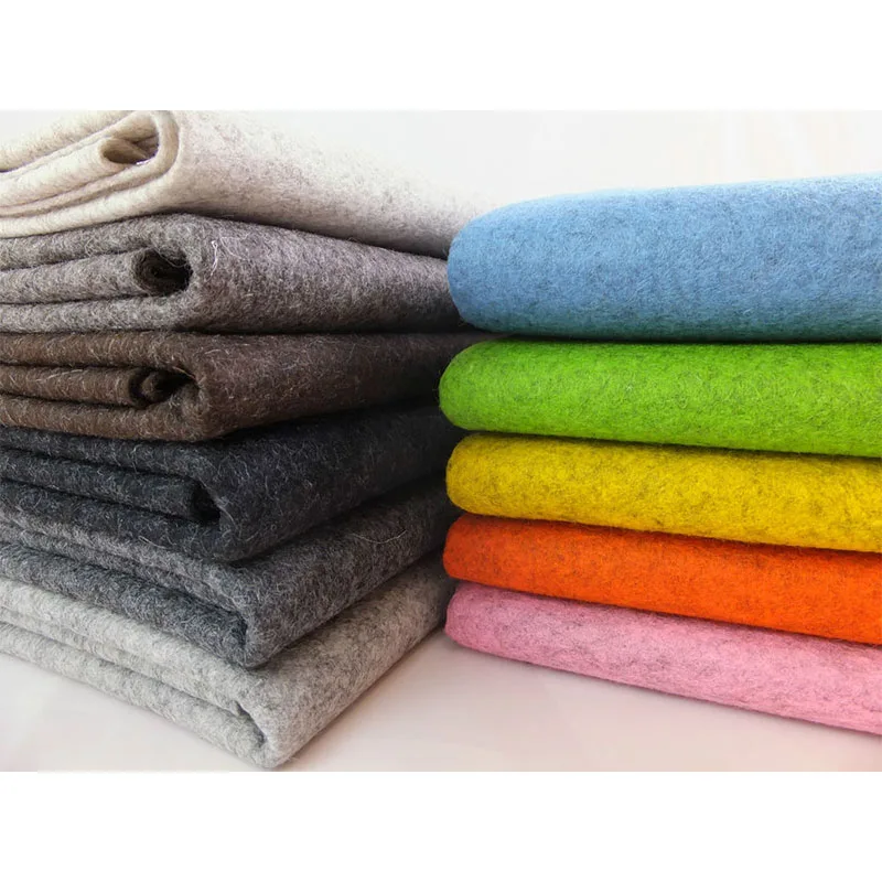 Felt 100% Merino  Wool Felt Fabric Soft Felt Craft