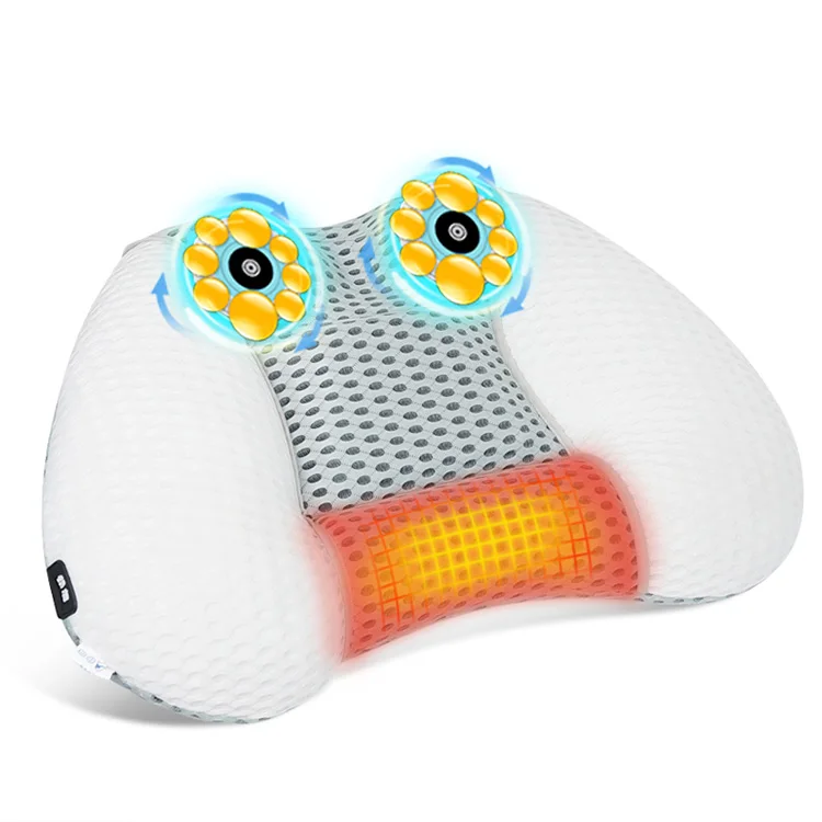 Высококачественная эргономичная подушка для массажа шиацу, домашняя подушка для массажа шиацу для шеи