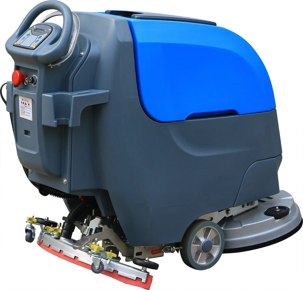 FARILY hot sale FL55 electric small floor scrubber machine walk behind hand push