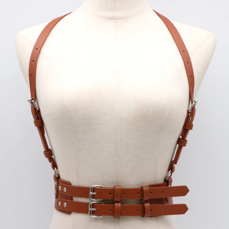 Free Buckle New Style Adjust Suspender Belt Type Waistcoat Waist Seal Female Belt for Tights