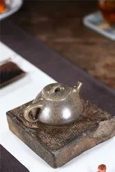Pure handmade purple clay teapot Yixing Zisha hu teapot wholesale