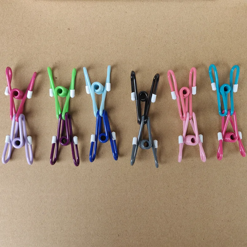 Strong Multi-functional Clothes Pegs Chip Clilp Bed Sheet Clips Bedspread Clip Stainless Steel Household Items