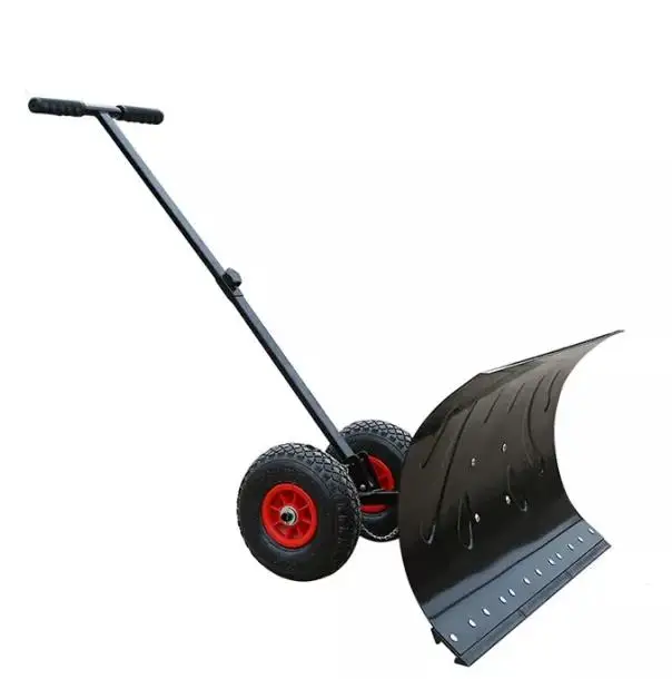 Hand Snow Shovel Thrower Plow Removal Pusher Adjustable Blade Path Clean Outdoor Snowboard Snow shovel