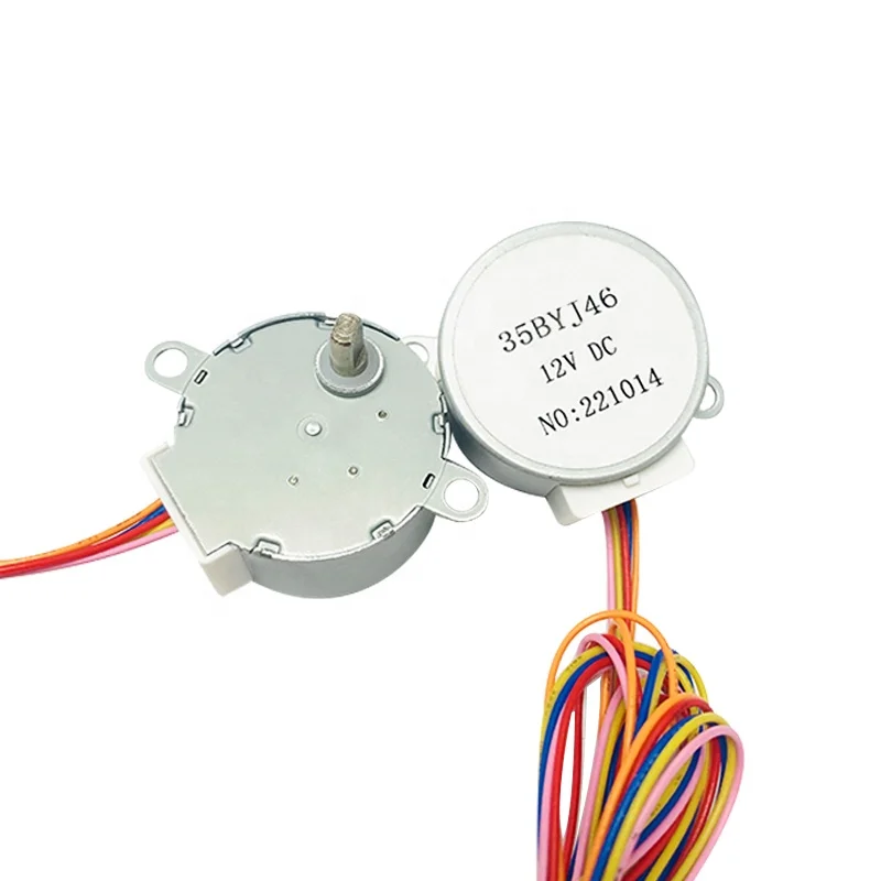 Hot sale 35byj46 synchronous motor High torque 12v IE3 dc round stepper motor 35byj46
