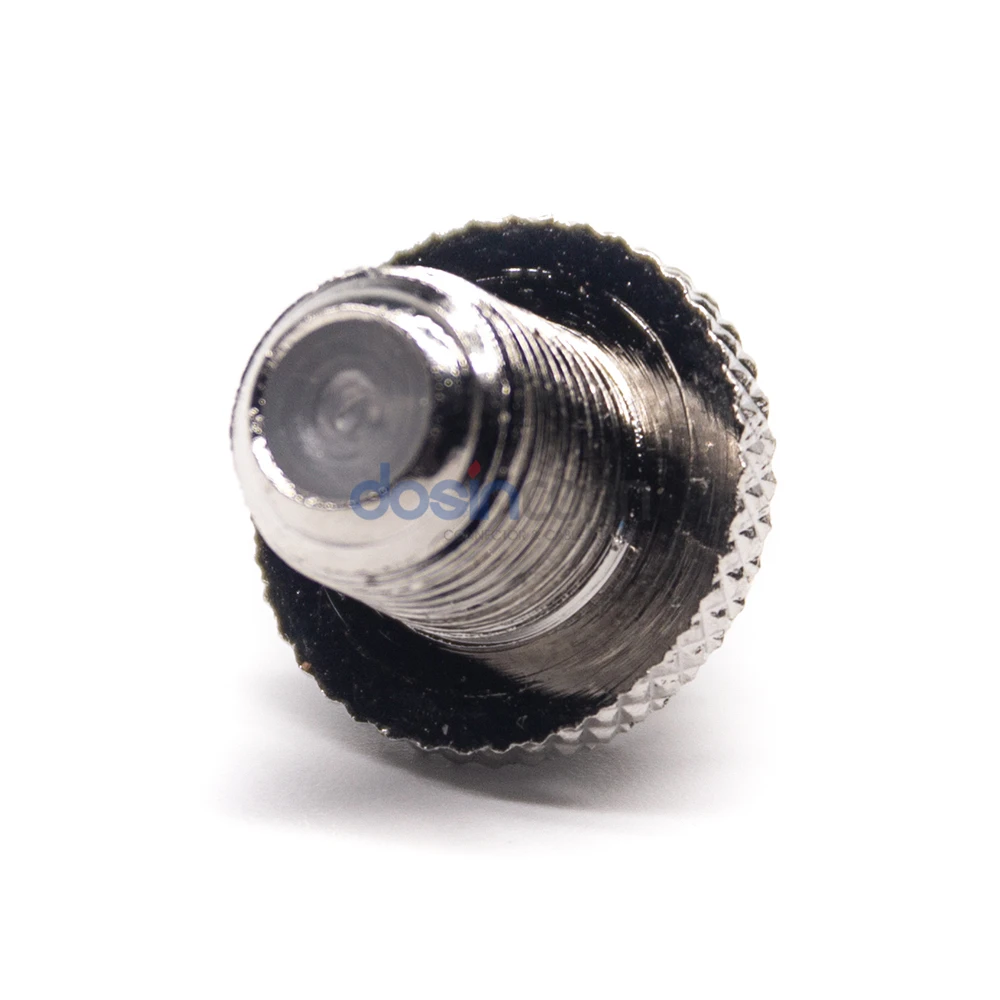 F Type Connector Female jack solder type bulkhead 75ohm PCB Mount