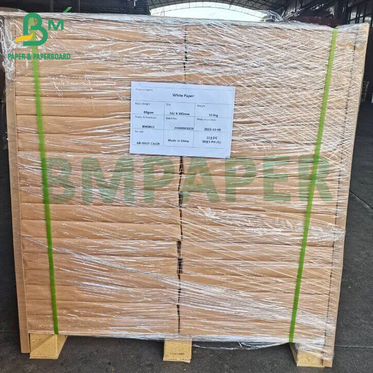 High Opacity 250grs 300grs 350grs 400grs Uncoated White Bristol Paperboard