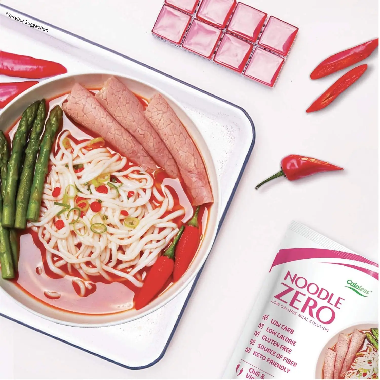 Health Diet Konjac Shirataki Instant Noodles with Gluten-Free and Low Carb Halal Noodles Keto Friendly Food