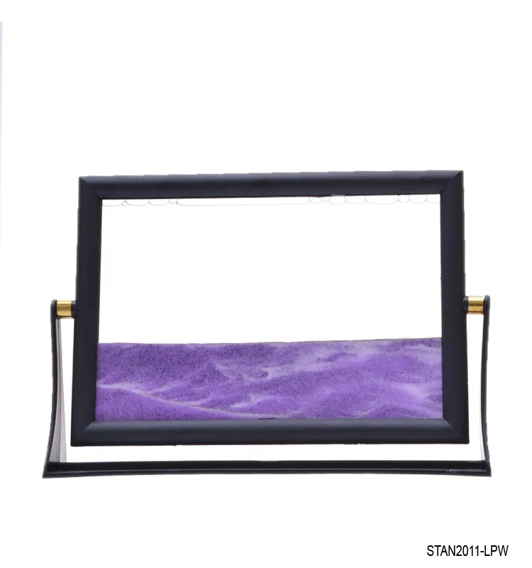 
dynamic sand picture flowing desktop art toys voted best gift colored liquid Moving sand art 