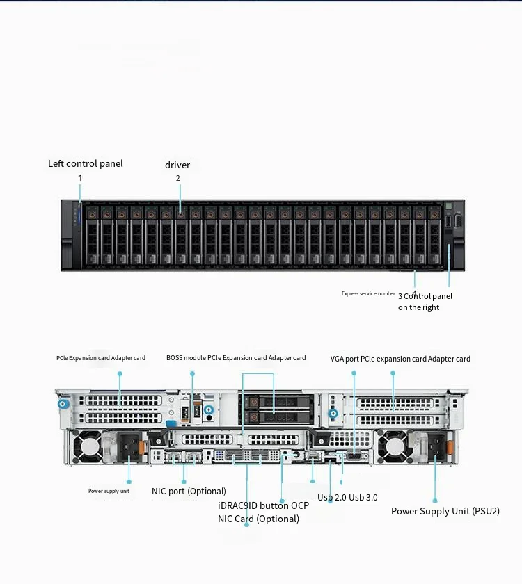 Best price new PowerEdge R750 Intel Xeon 8380 2.3Ghz  40 Cores CPU 2U Ram Rack Server