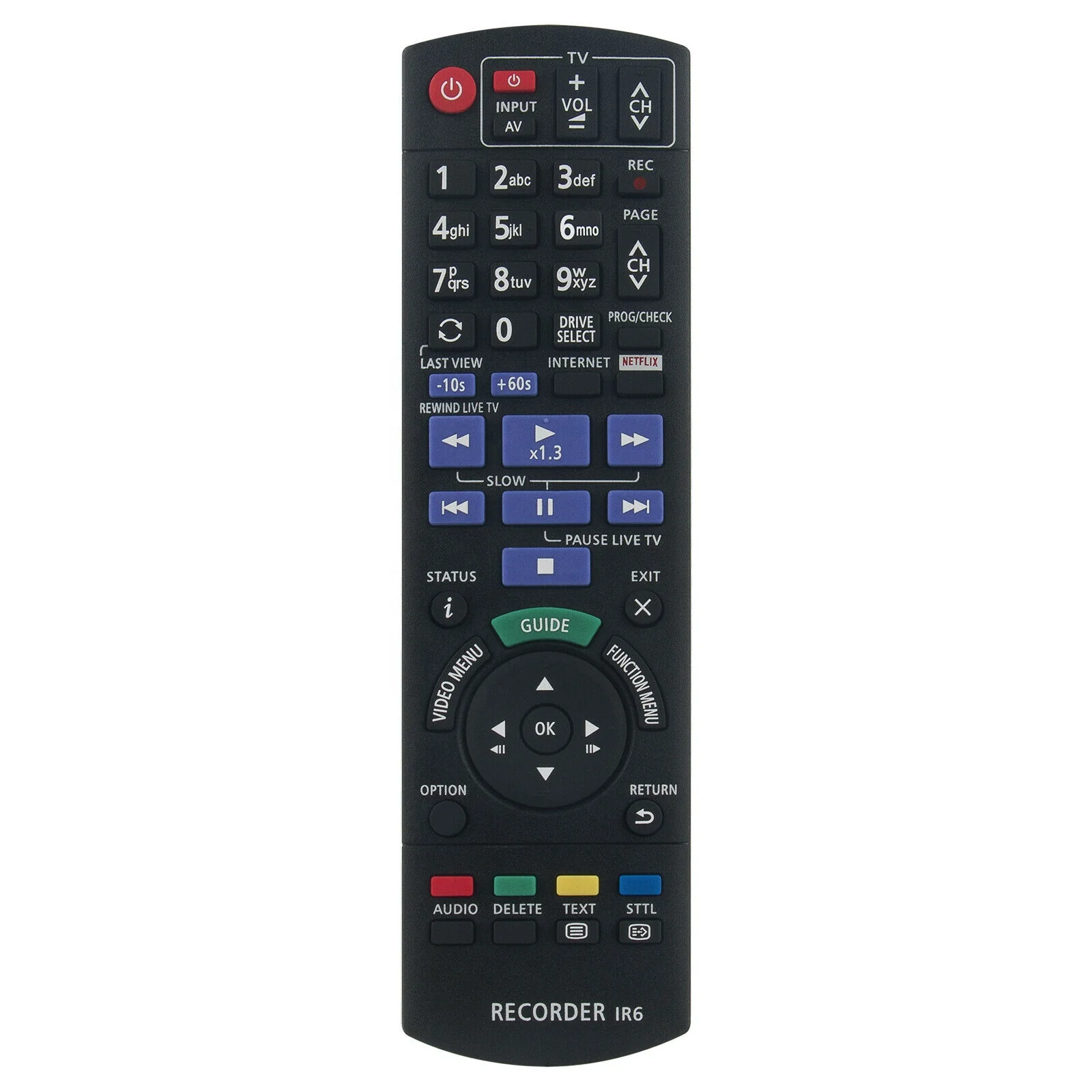 N2QAYB001077 Remote Control use for BLU-RAY DISC/DVD Player