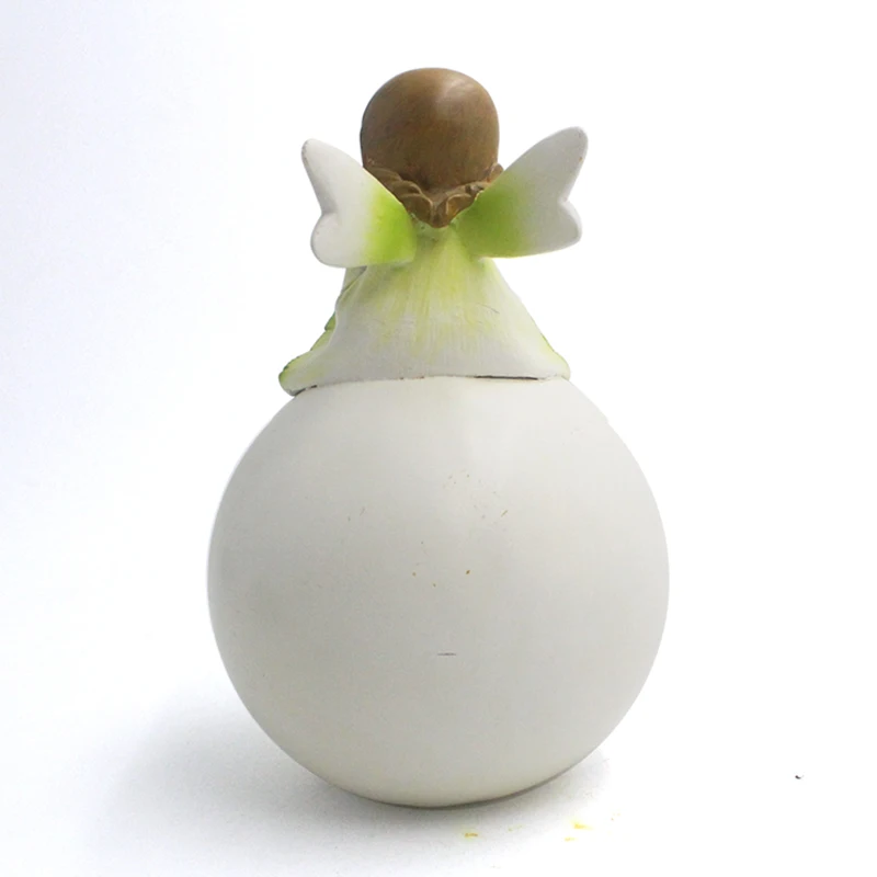Sun Wind Garden Decoration Girl Gift Angel Household Resin Craft Gift