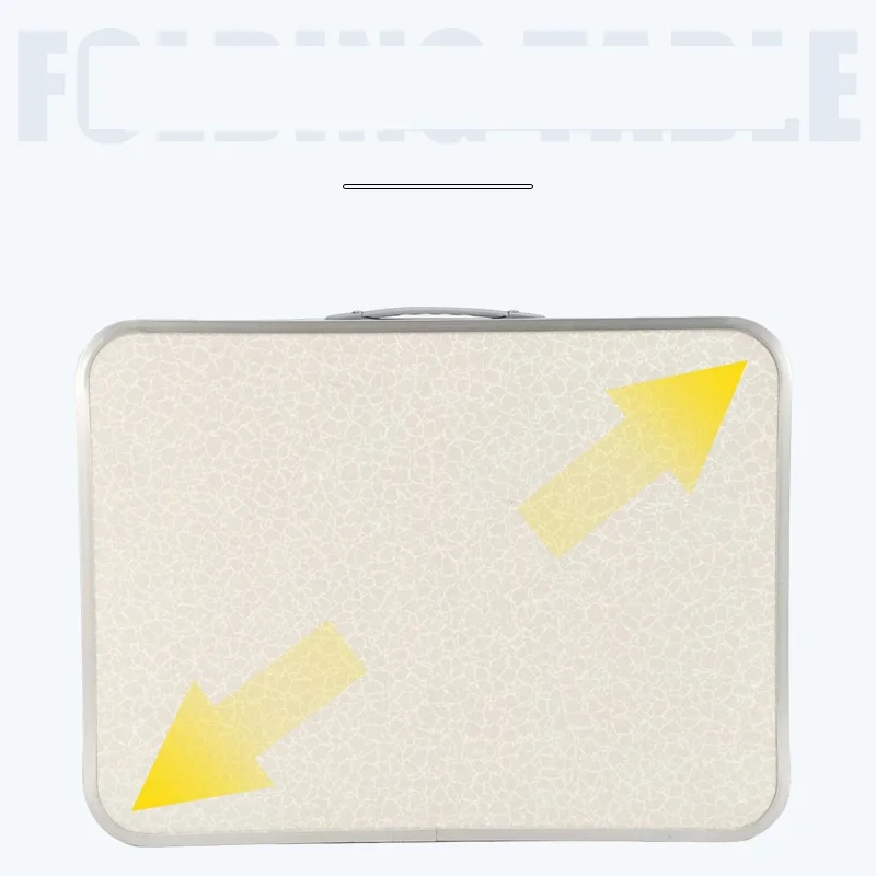 Factory Supply Discount Price Camping Chair Folding Dining Table Aluminium alloy High Top Plastic Table Outdoor Portable Tables