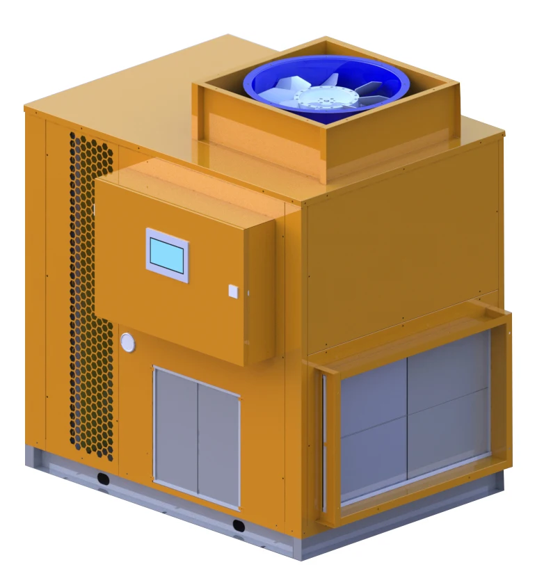 Small Commercial Use Agriculture Electric Dryer Cocoa Beans Drying Machine Air Blast Fruit Drying for Food Packinghouse