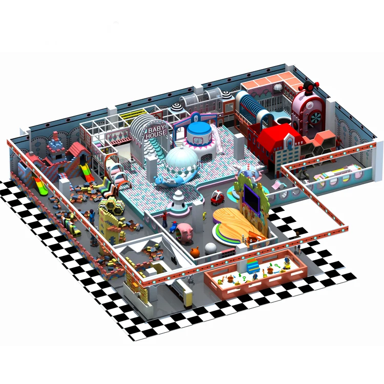 Kids Indoor Playground Designer Slides Playground Soft Play Area