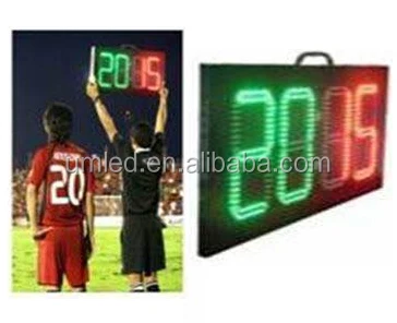 Outdoor Wireless Remote CountDown Electronic Football Score Boards Table Tennis Score Board Sport Score Football
