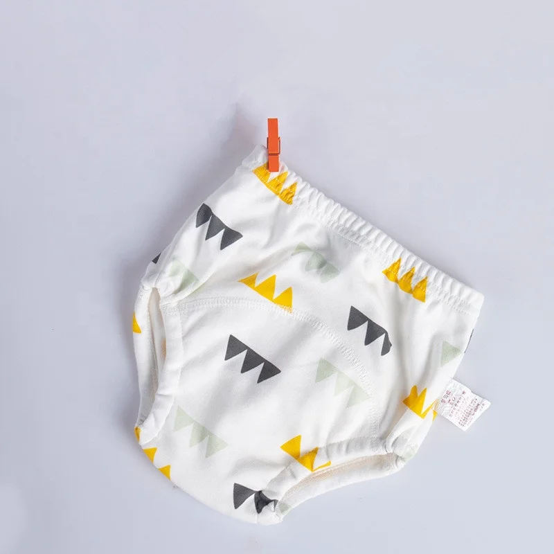 New oem less MOQ toddler potty training pants baby training pants diaper reusable training trousers