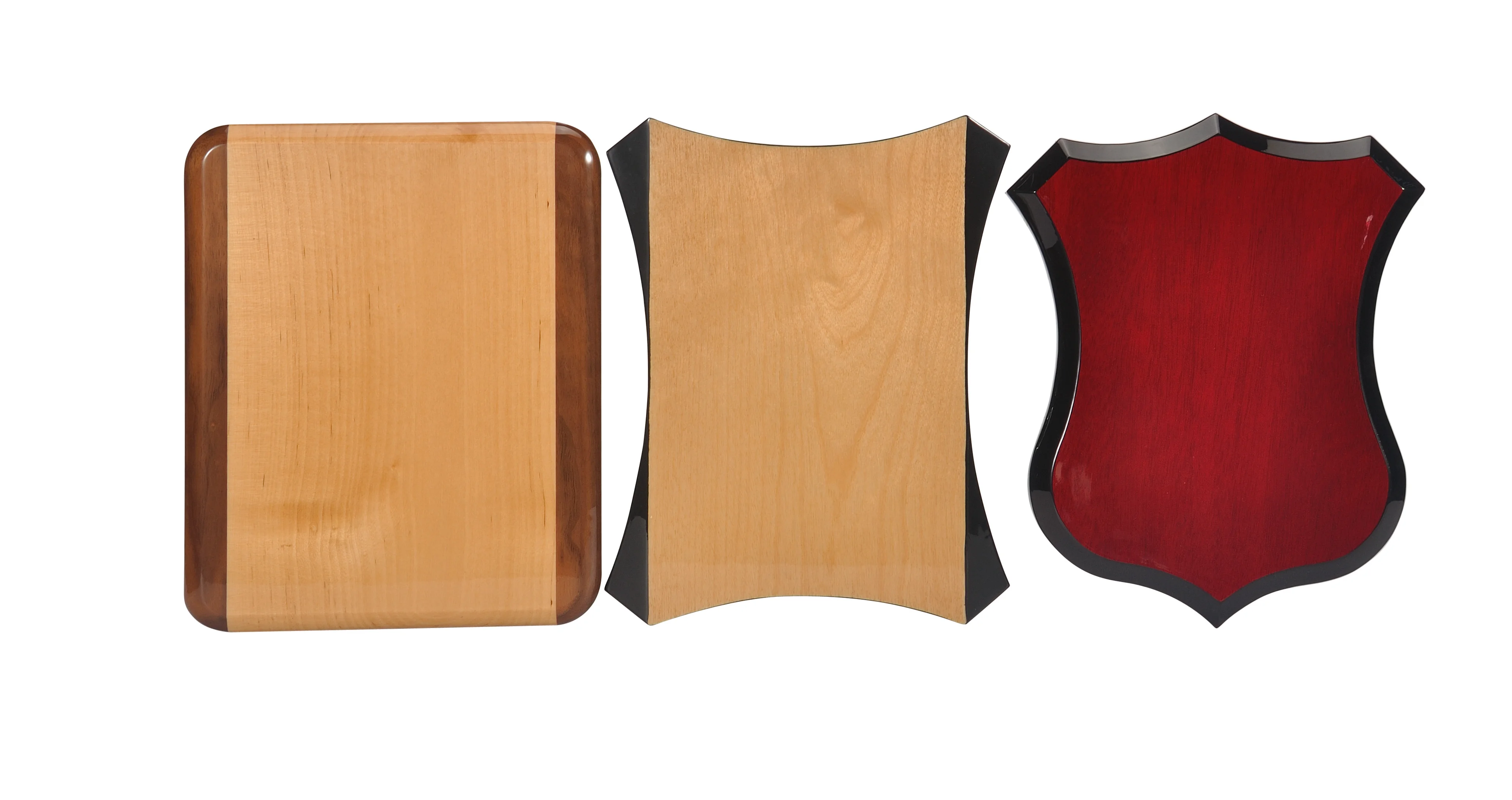 classic design Pavia solid wood award Plaque with acrylic glass