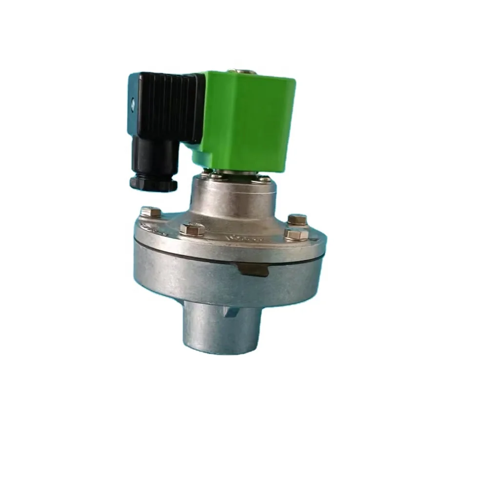 High quality embedded diaphragm valve 1inch DMF-Y-25 BFEC 24V for cement plant Dust Collector air solenoid Valve with green coil