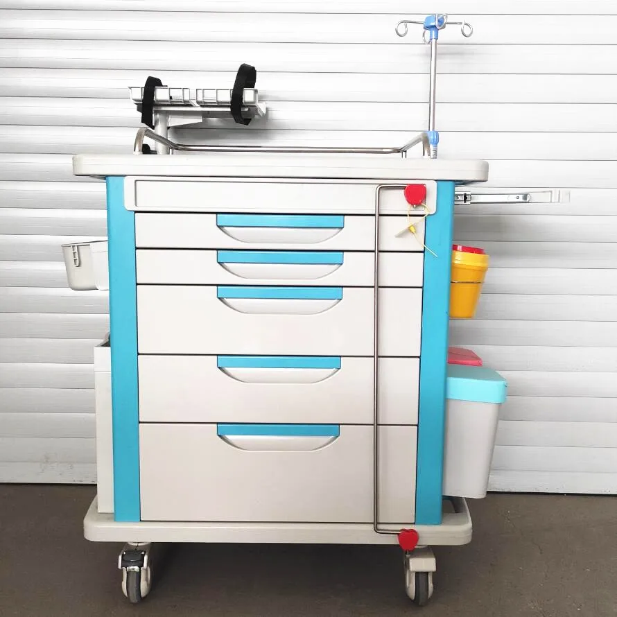 Аварийная тележка с панелью