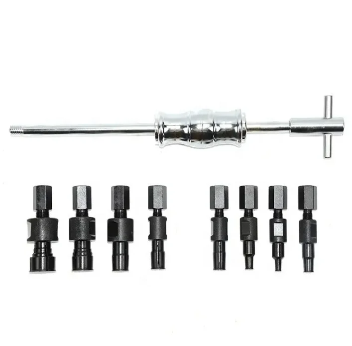 Hammer Tool For 9 PCS Blind Hole Bearing Puller Set Slide Hammer Bearing Internal External Removal Puller kit