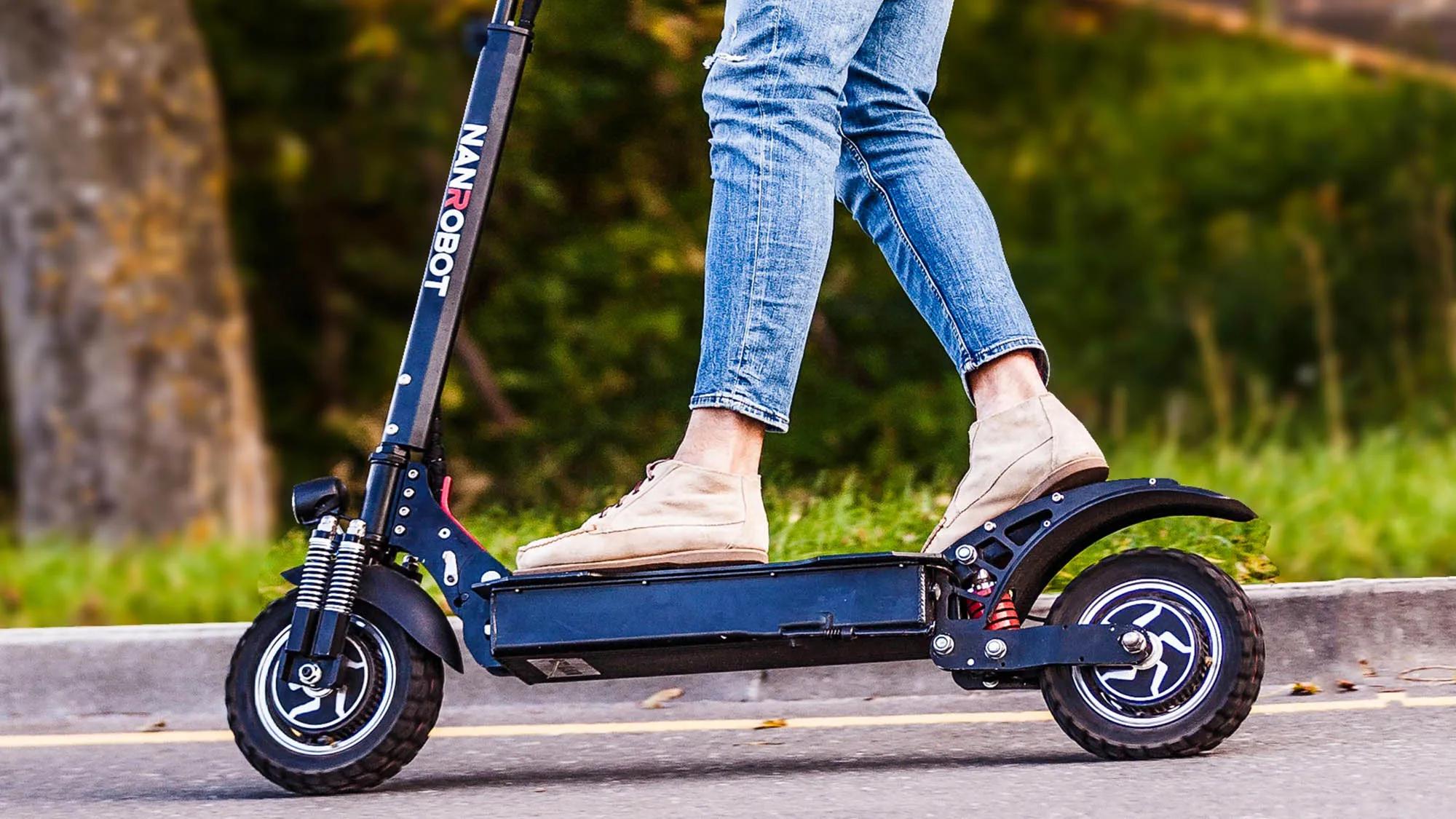 Chinese factory electric foldable scooter Nanrobot D4+2.0  Brushless Motor 2 wheel electric scooter Includes shipping charges