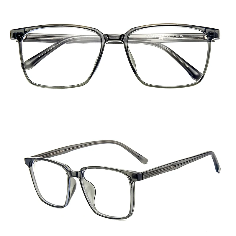 Custom TR90 Eyeglasses Frames Square Gaming Computer Unisex Anti Blue Light Filter Blocking Glasses Frames For Men And Women