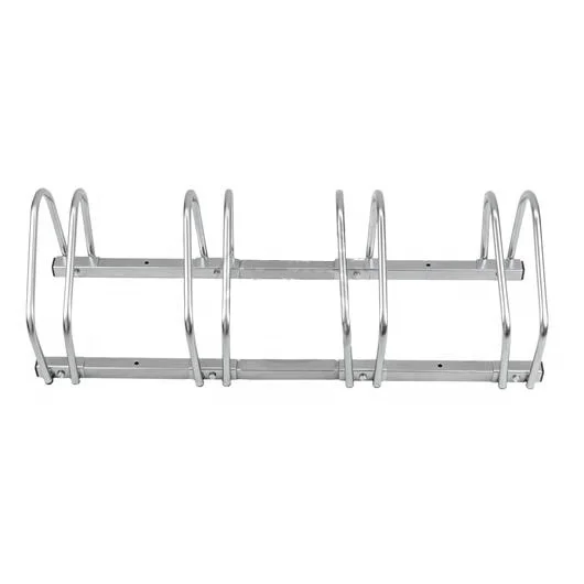 6 Bicycles Bike Storage Rack Stand Cycle Secure Locking Bike Parking Stand Rack