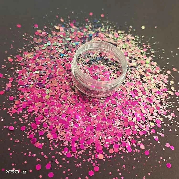 Cosmetic Color Change Powder Glitter Pigment Wholesale Chameleon Glitter Other Holiday Supplies