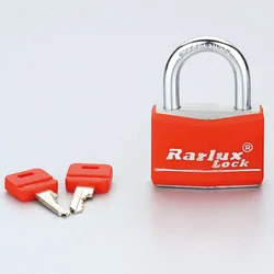 Rarlux Hot Sale plastic Covered Padlock Aluminium Padlock