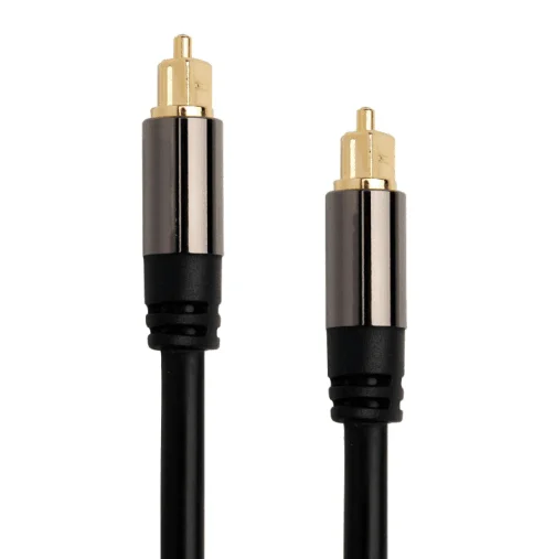  Поо HIFI SPDIF 24k позолоченный цифровой аудио оптический