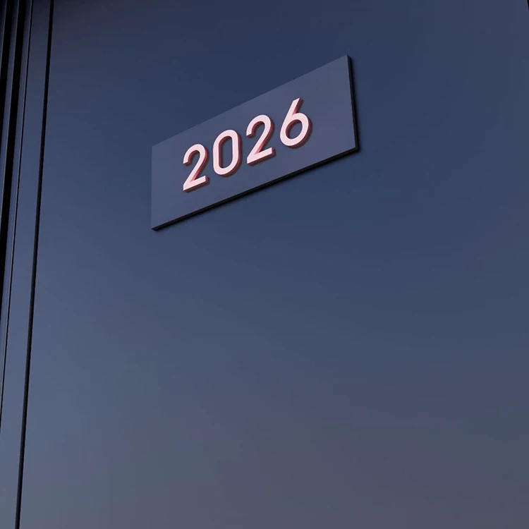 Cheap Factory Price Custom Outdoor House Numbers Address Plaque House Number