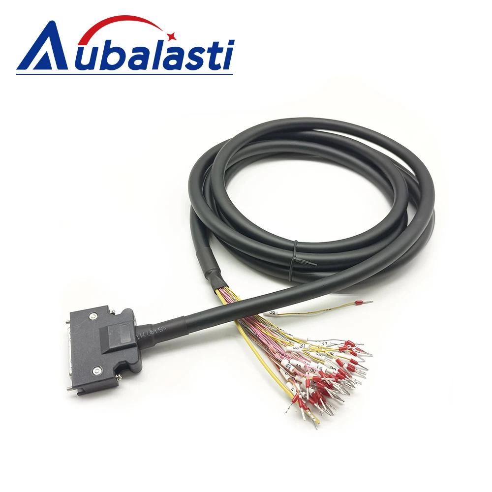 A5 A6 Servo driver X4 Interface 50 pin I/O Signal Control Line Mitsubishi Delta CN1 Plug 20Pin 44Pin
