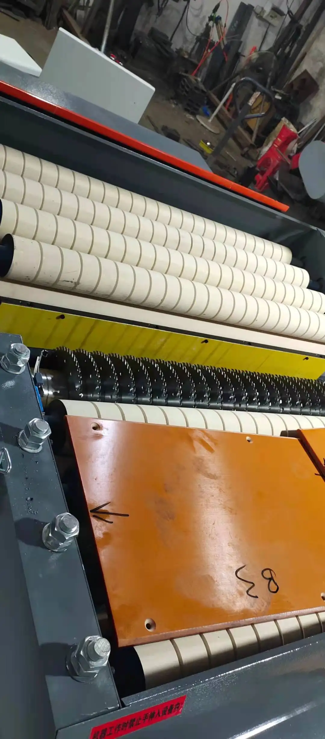 heavy duty wood door multi rip saw machine