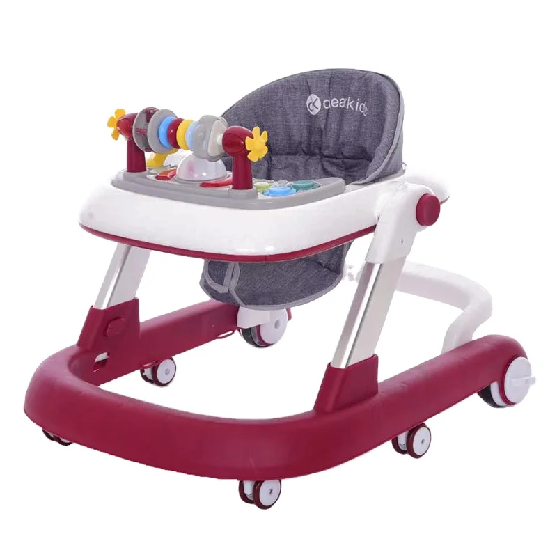 new style hot sale baby walker andaderas factory cheaper price infant adjustable 2 in 1 baby walker multifunction