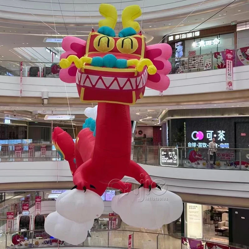 Event Party decor inflatables inflatable cartoon chinese carnival dragon inflatable cloud dragon