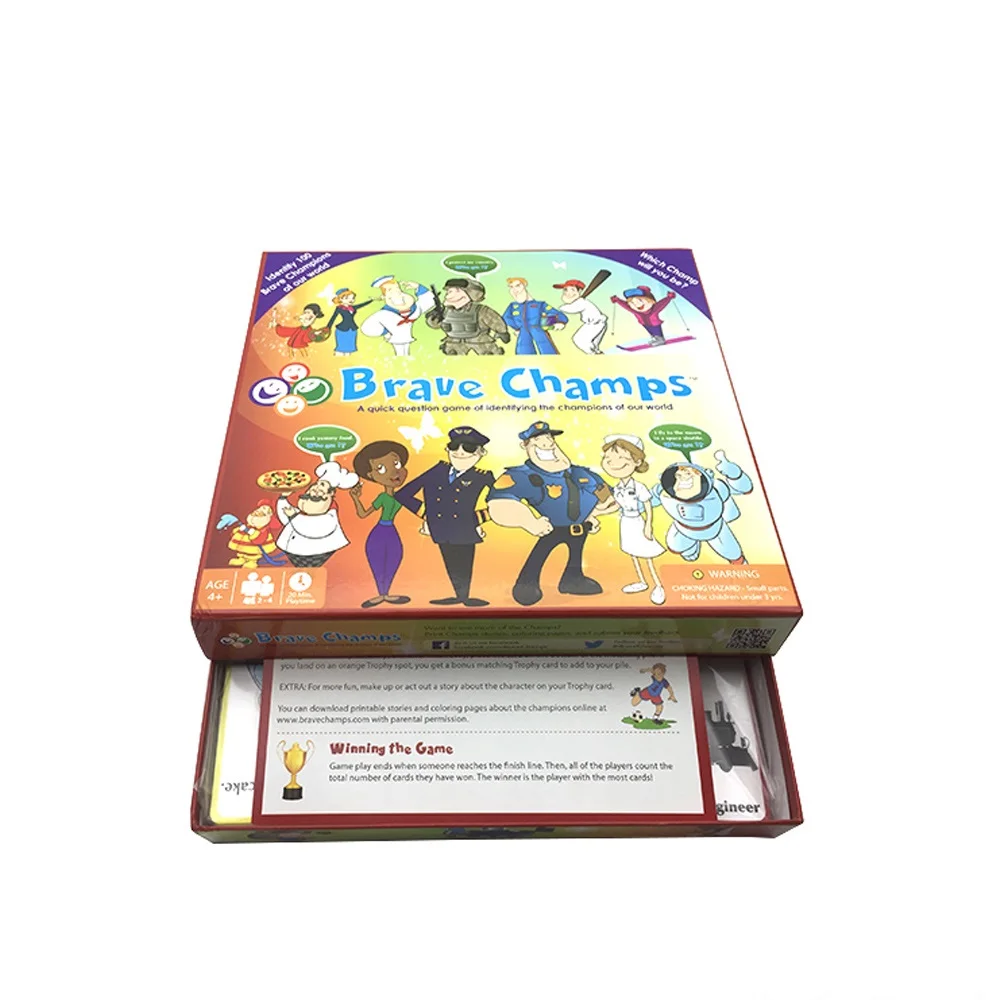 
Good Quality Custom Luxury Magnetic Colorful Matt Varnish Risk Christmas Playing Board Game 