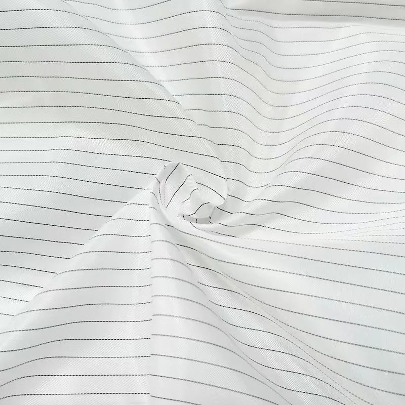 65% Polyester 35% Cotton 80/2+a*80/2 133*78 125GSM Anti-Static Fabric Uniform ESD Fabric Striped