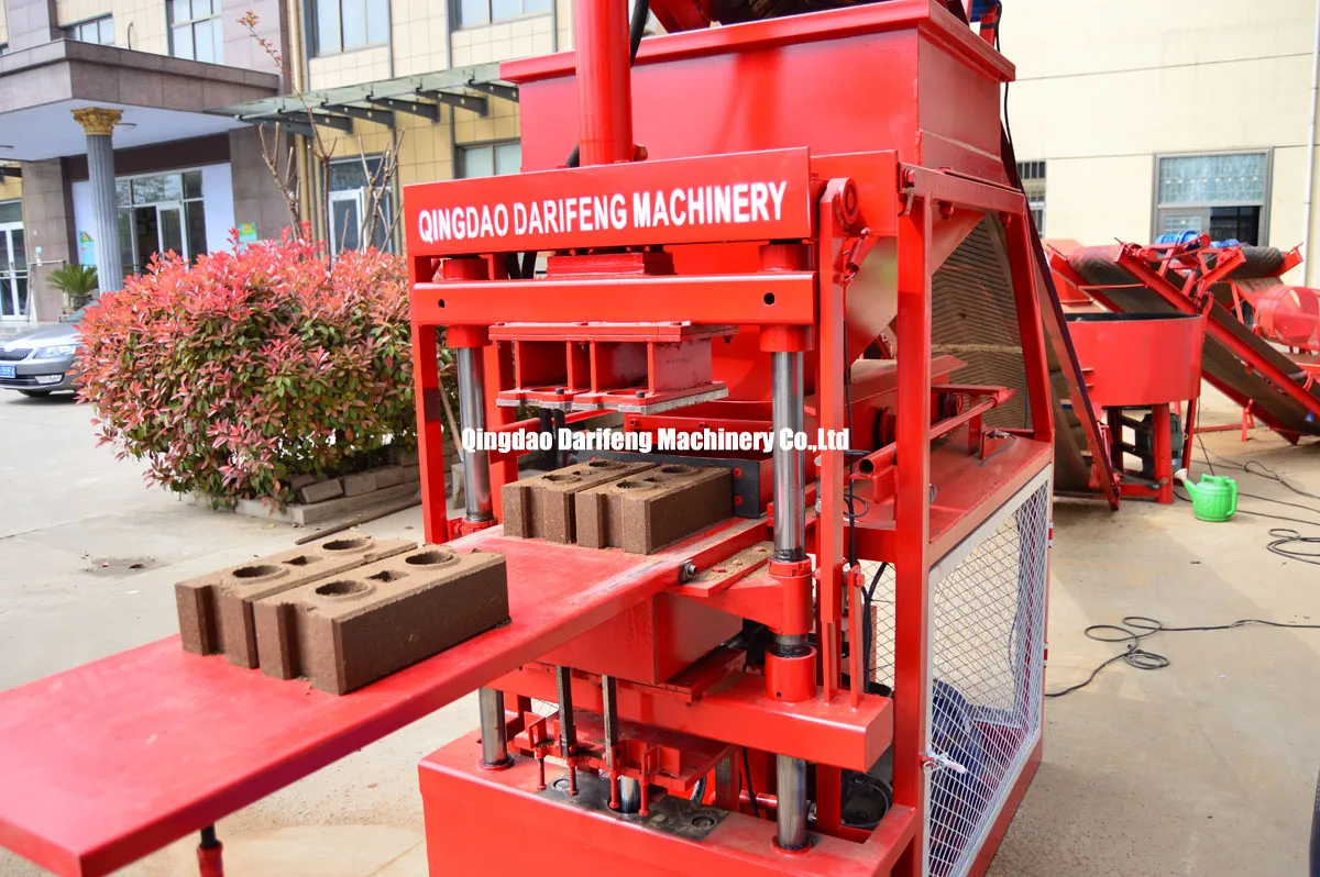 DF2-10 Уганда, экологическая машина для производства кирпича из глины со сжатой землей, цена