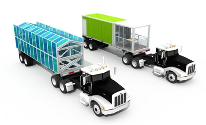 Контейнерный отгрузочный дом мини сборный контейнерный