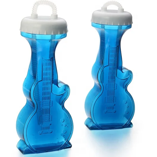 15 OZ Plastic Slush Yard Glass Football Yard Cup With Lid And Straw For Wine Beer Juice