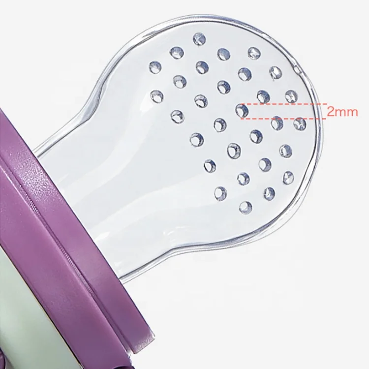 sell silicon material silicone fruit feeder for baby high quality silicone baby foood feeder