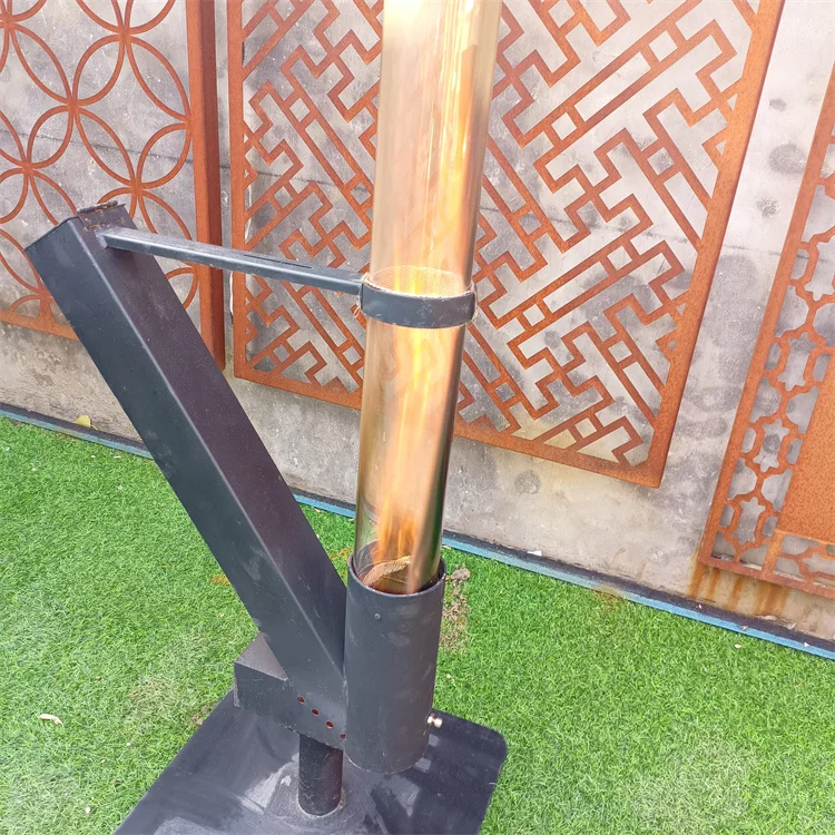 Outdoor Portable Wood Pellet Heaters Freestanding Garden Patio Heater wood pellet heater