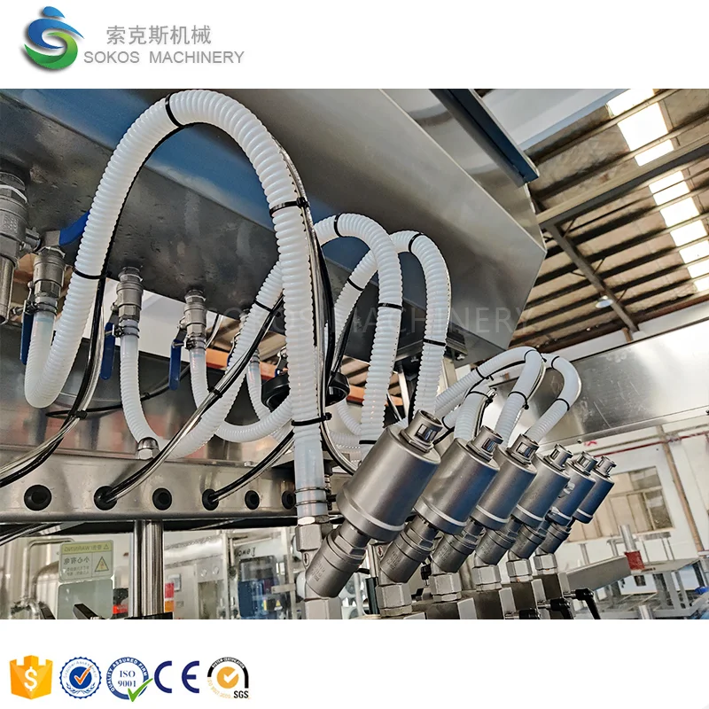 Automatic Hot Pepper Sauce Salad Dressing Bottling Machine