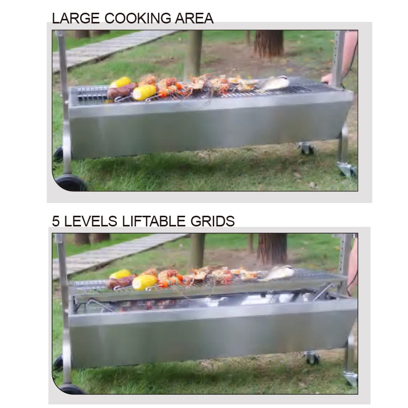 Commercial gas barbecue restaurant Kitchen equipment BBQ Grills metal kitchen cabinets kitchen cabinet modern