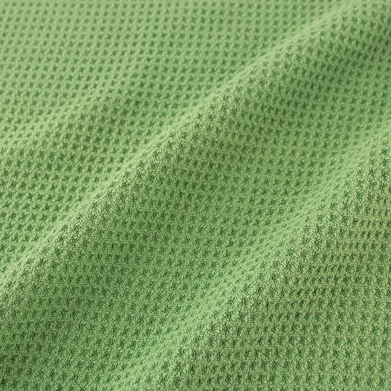 80 Polyester 20 Polyamide Microfiber Fabric For Gym And Yoga In Roll Microfiber Waffle For Cleaning