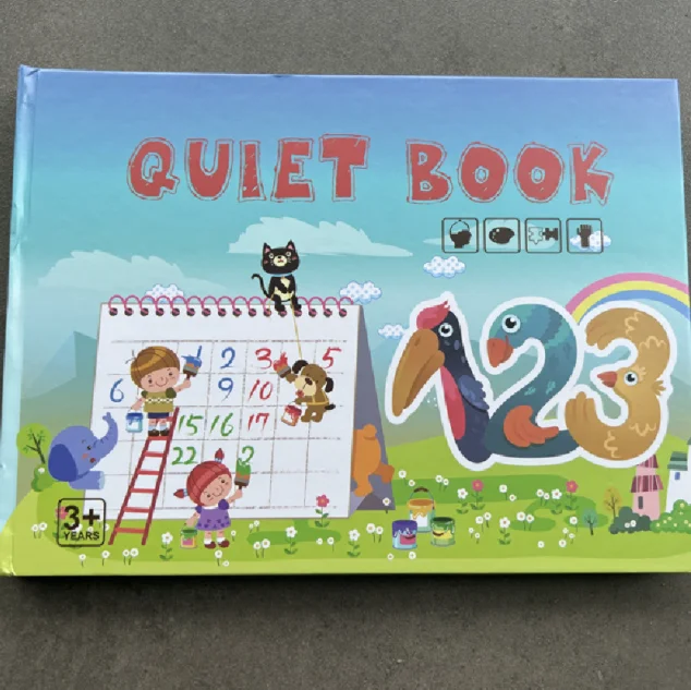 2022 hot sell Children Learning Educational Matching Sticker Book