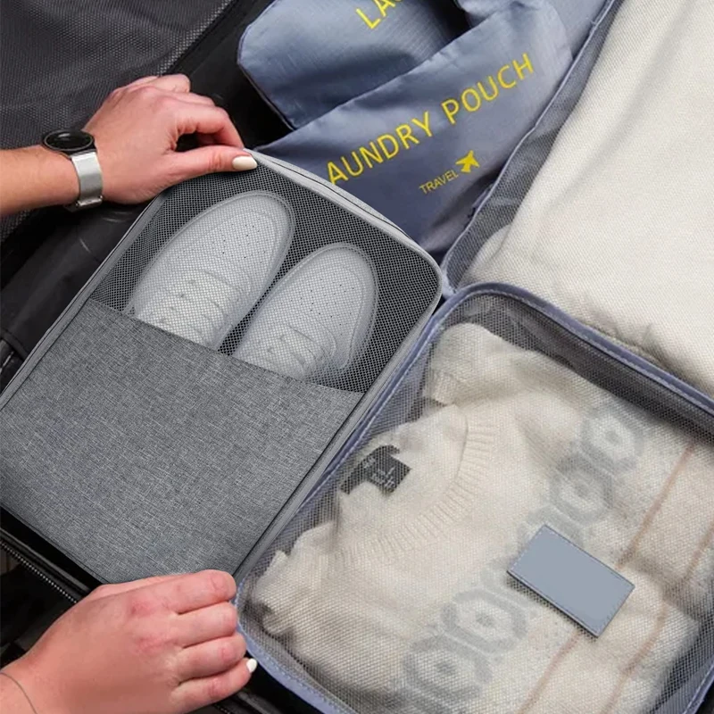 High Quality Sneaker Storage Box Travel Shoe Bag Large Waterproof Shoe Organizer for Women Men